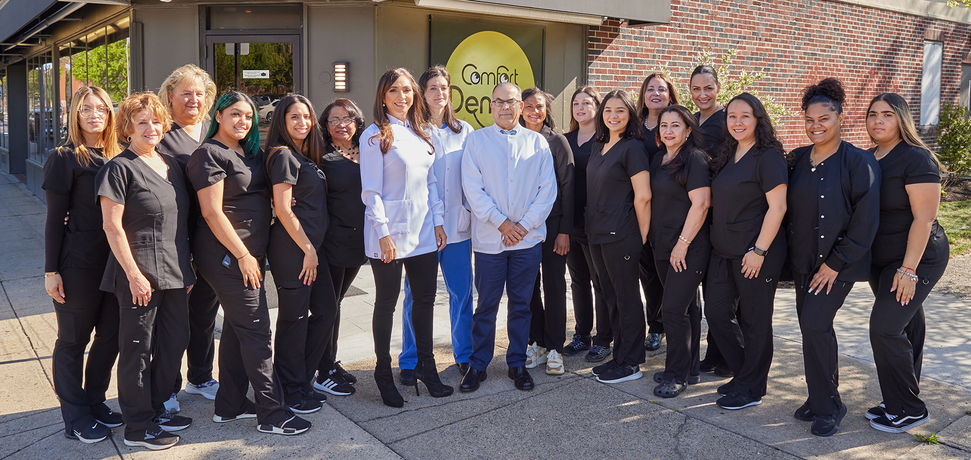 Comfort Dental Providence RI hero image.